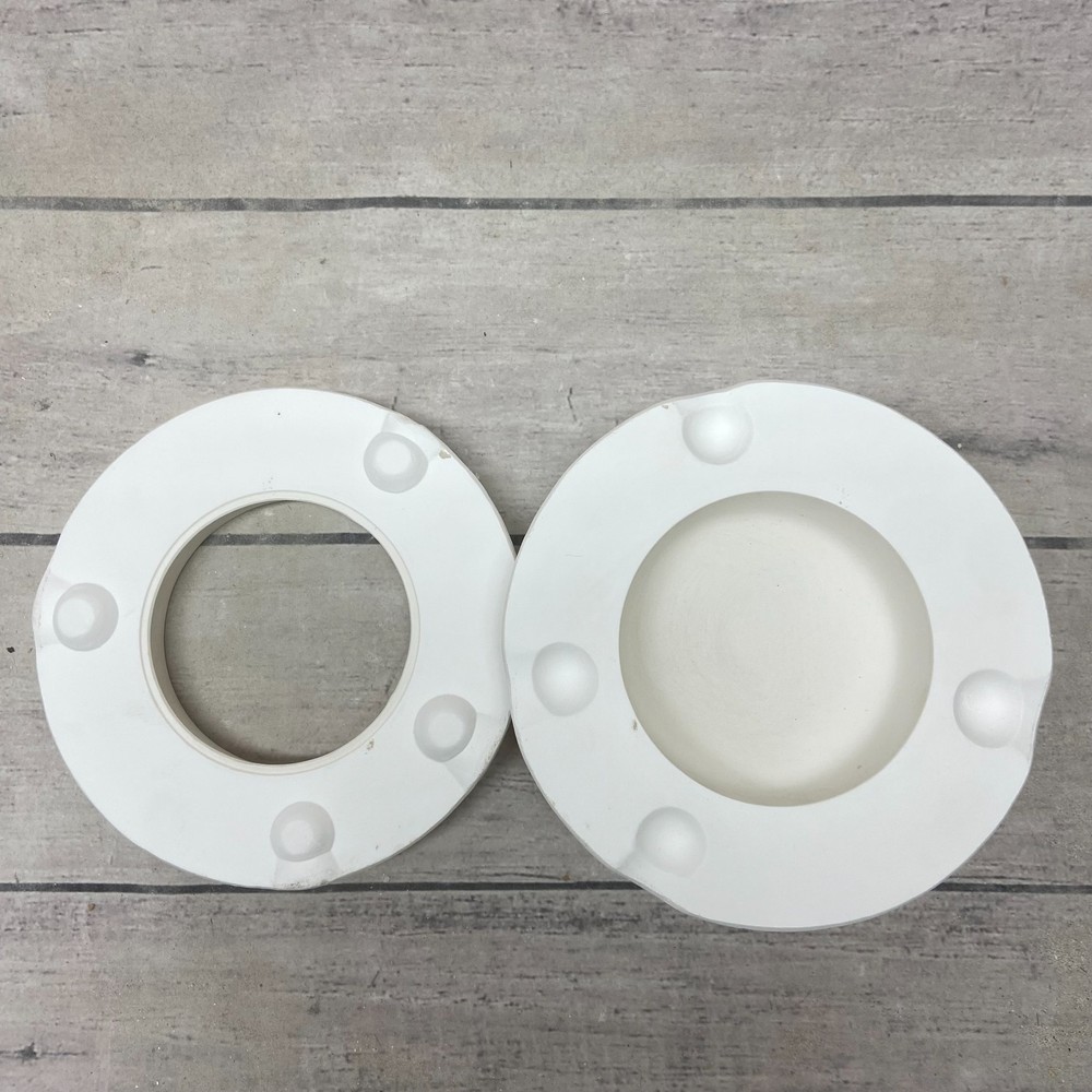 Alberta’s Ceramic Casting Mold Round Base #198