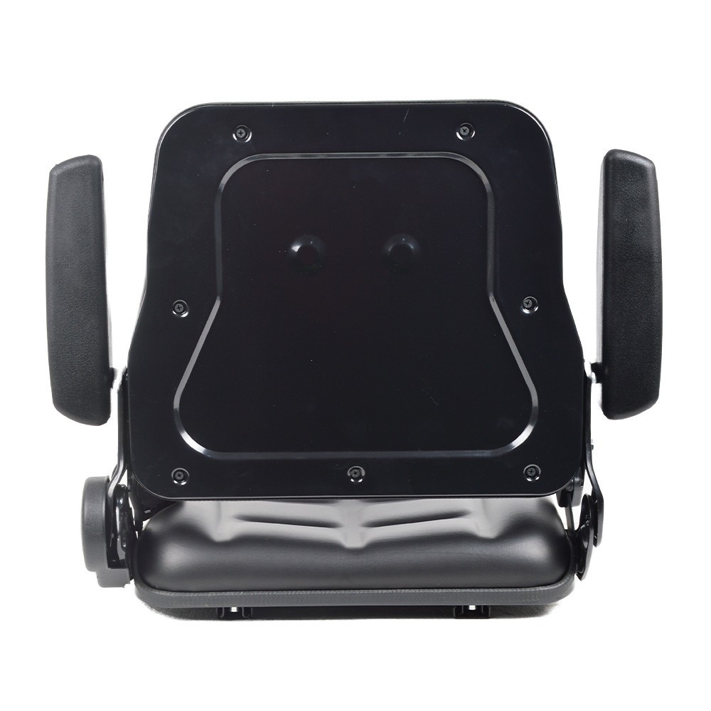 Universal Tractor Forklift Seat Excavator Adjustable Backrest Armrest Safty Belt
