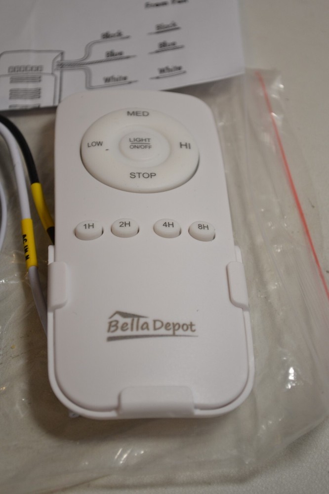 OEM Fan Lamp Controller & Remote 20220723 ICF105809