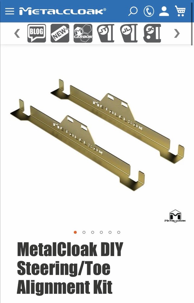 MetalCloak DIY Steering/Toe Alignment Kit