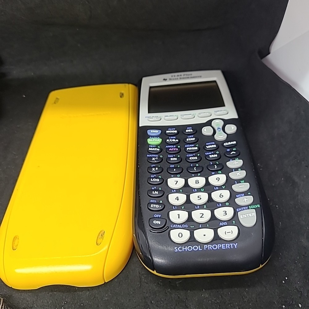 TI-84 Plus Graphing Calculator - With Covers - Tested & Working #89
