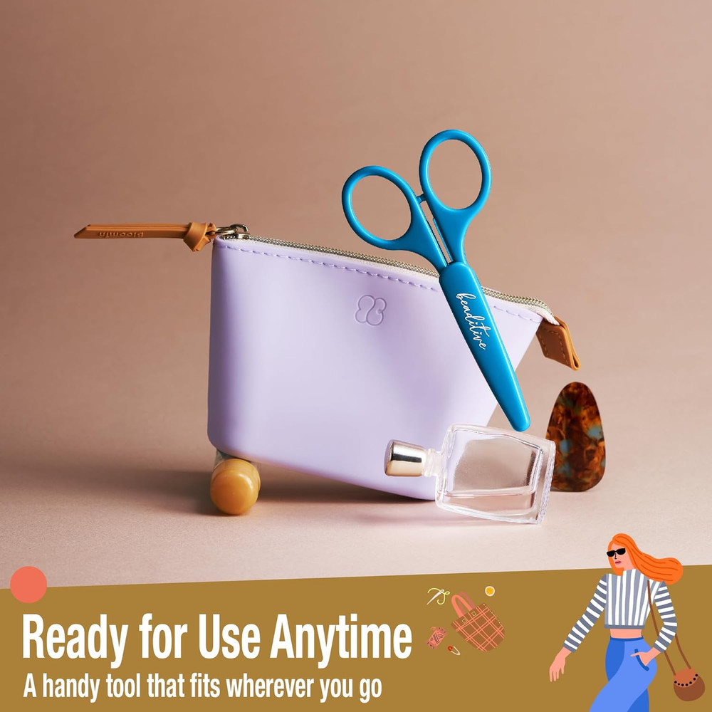 High Precision Detail Scissors Set (2-Pc) Sharp, Fine Tips | Paper Cutting, S...