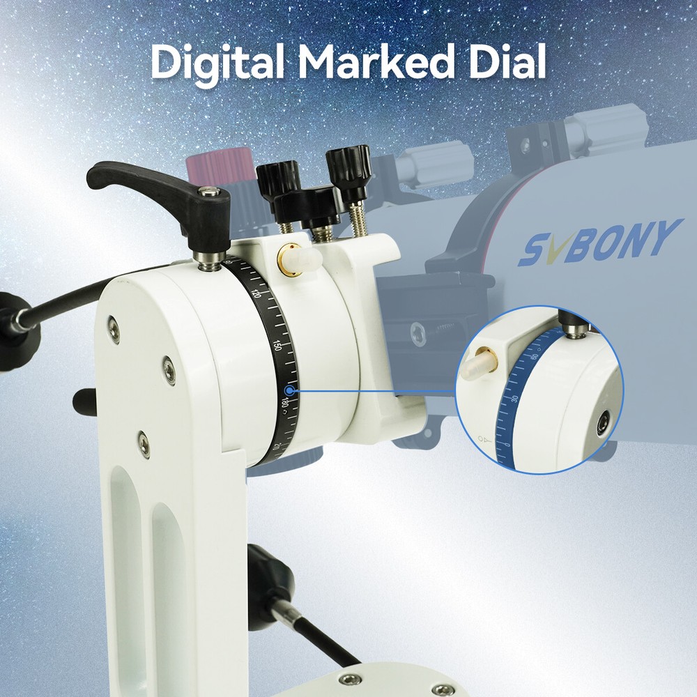 SVBONY SV225 Alt-Azimuth Mount Adjustable Angle Telescope Altazimuth Mount