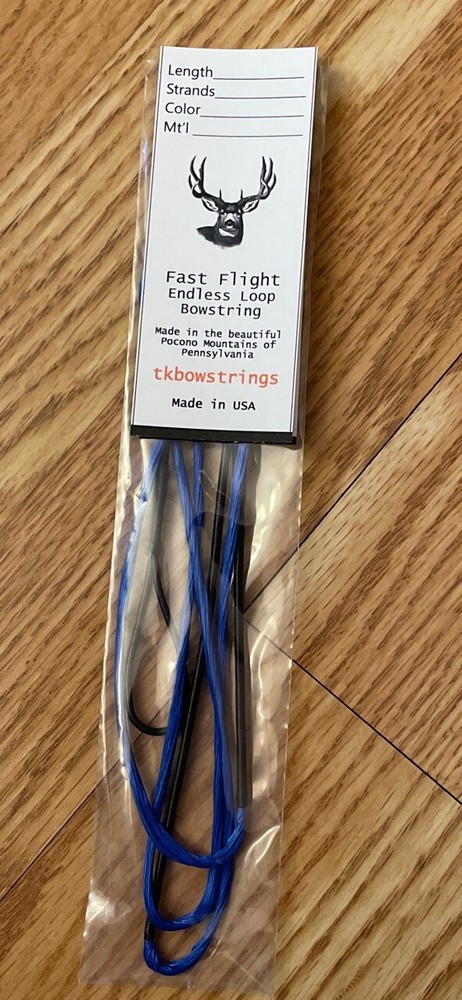 Fast Flight Bowstring / D97 / 16 strands / CHOOSE YOUR COLOR AND STRING LENGTH!