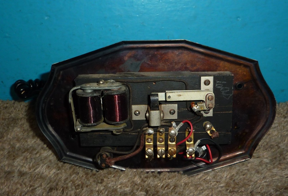 Couch Wall Mount Intercom Telephone w/ Western Electric Handset As-Is