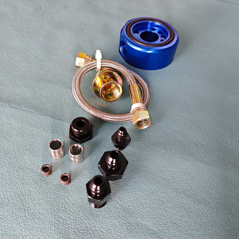 VTEC Head Conversion Kit for LS/B18/B20 Aluminum Adapter Plate Sandwich Set Blue
