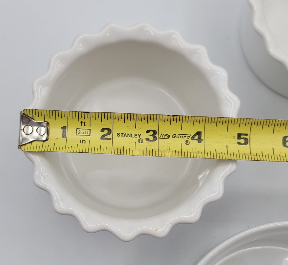 Ramekin Souffle Baking Dishes Pre-owned