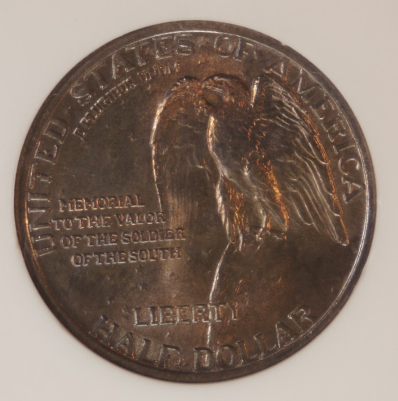 1925 Stone Mountain Half Dollar Commemorative - NGC MS65