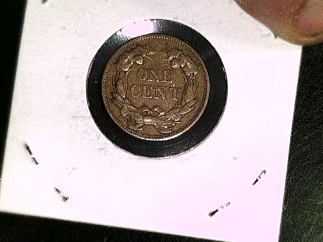 1857 Flying Eagle Cent Clashed With 50 Cent Snow 9