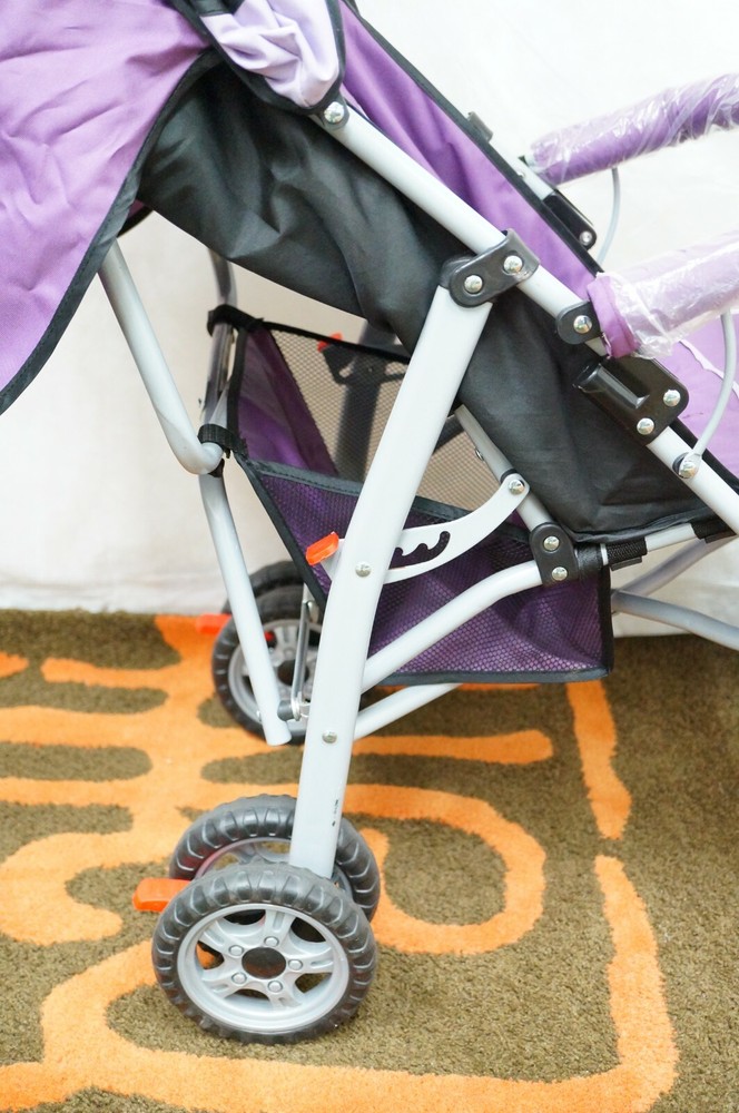 Light weight baby stroller- purple