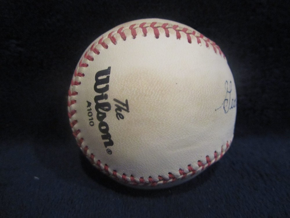 George Estock (D 2010) Autographed Official Wilson Baseball - JSA Cert