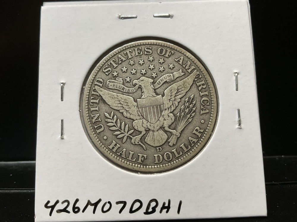 1907-D Barber Half