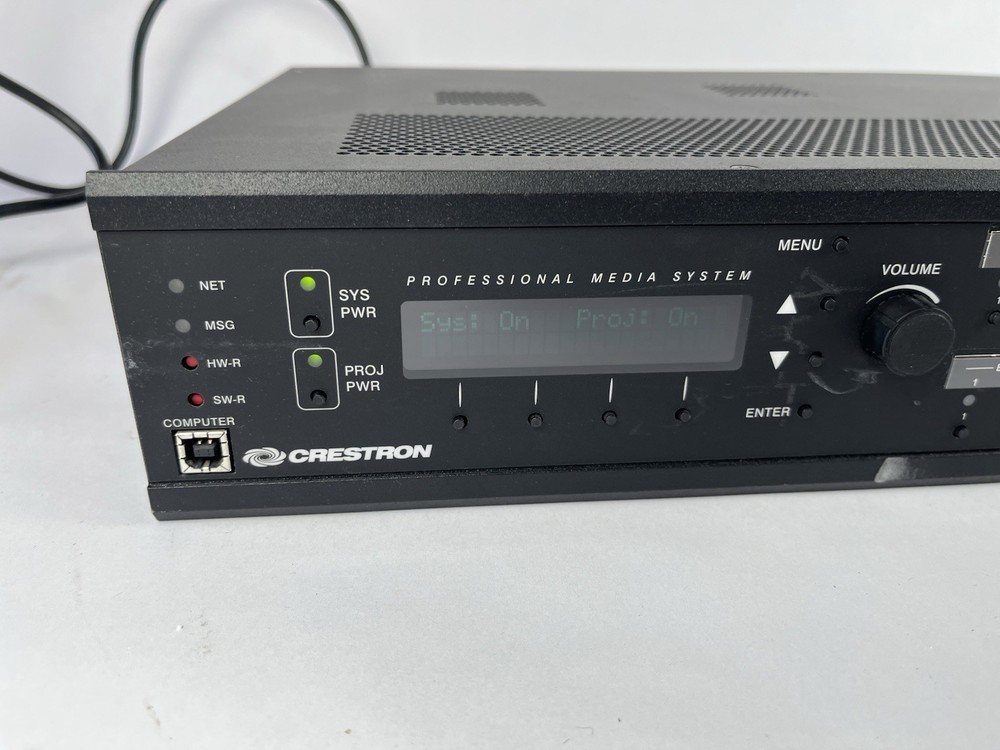 Rack Mountable Crestron MPS-100 / Multimedia Presentation System Tested Working