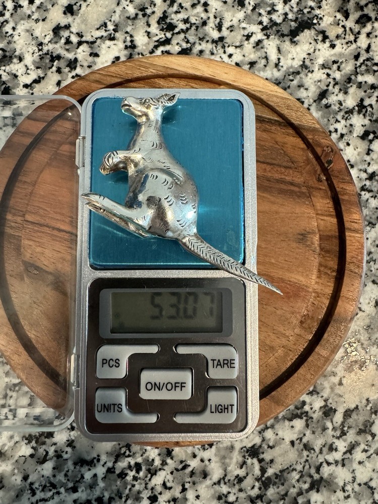 vintage sterling silver Kangaroo