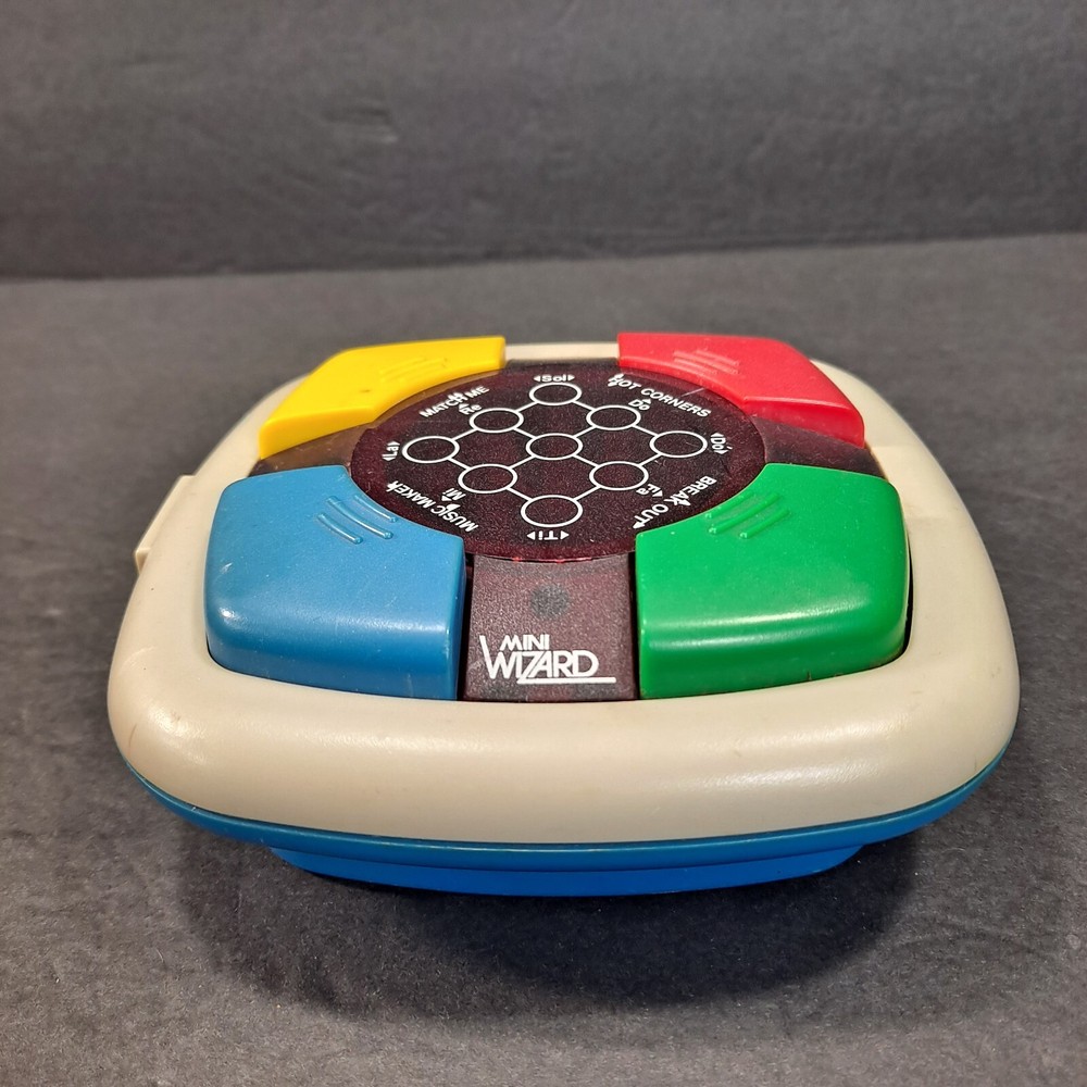 Vintage Vtech Mini Wizard 1987 Video Game Technology WORKS