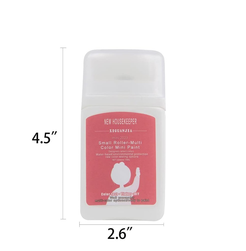 Small Roller Wall Patching Brush Repair Paste Mini Spackle White