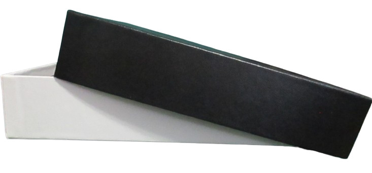Matte Black Gift Box 10.25"x8"x1.75"h Solid Cardboard Display Packaging