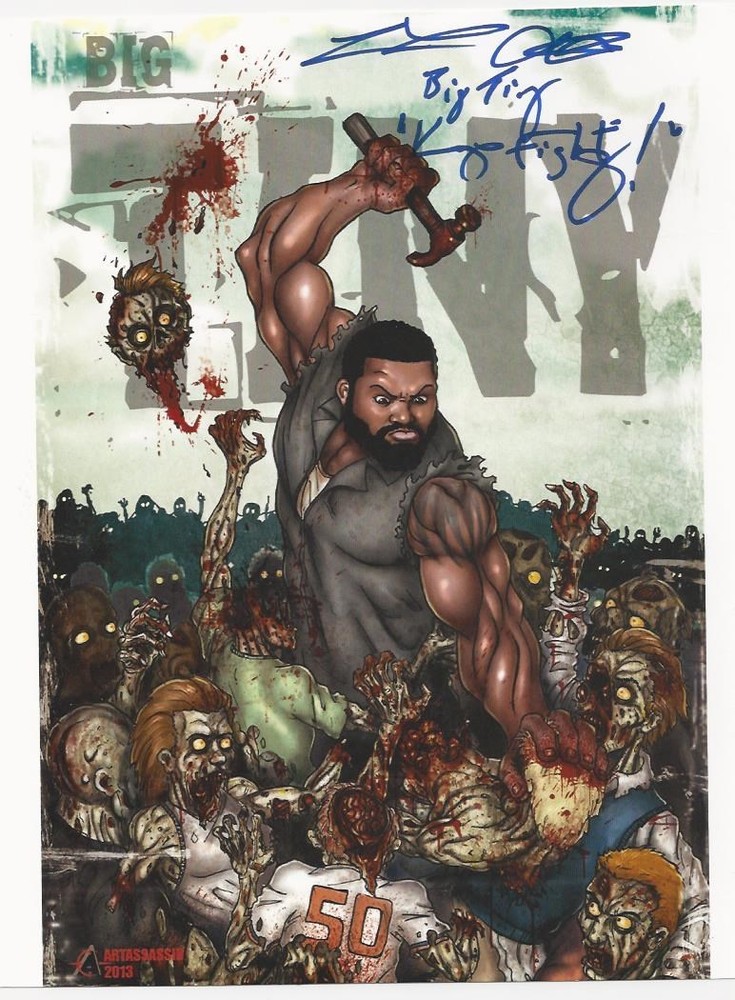 Theodus Crane - The Walking Dead signed print