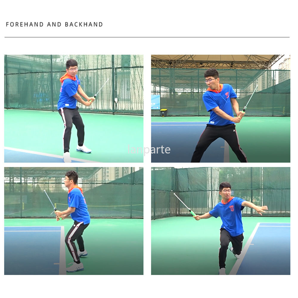 Tennis Serve Training Aids Swing Trainer Forehand Backhand Serve Practice Tools
