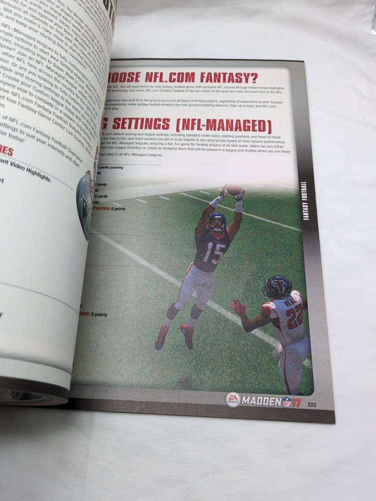 Madden NFL 17 Prima Official Strategy Guide Book