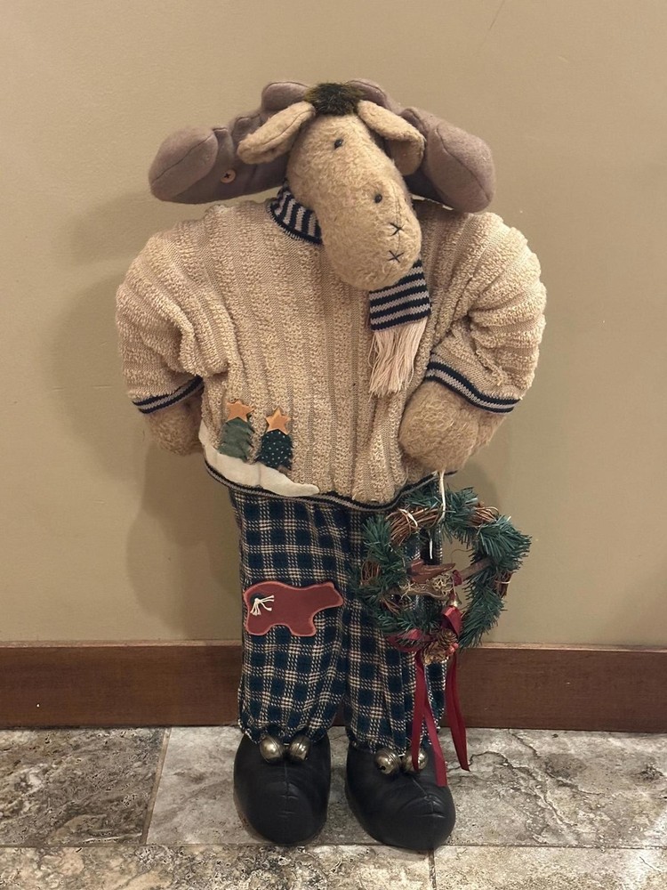 Vintage 30” Tall Moose