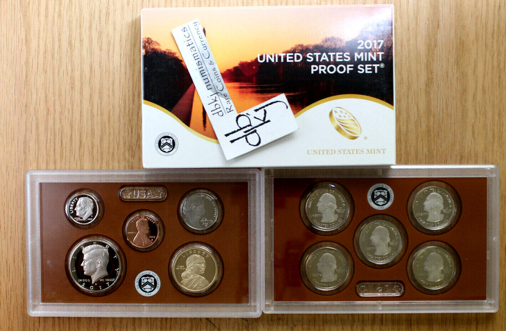 2017 S Clad Proof Set - US Mint  - 10 Coins - OGP