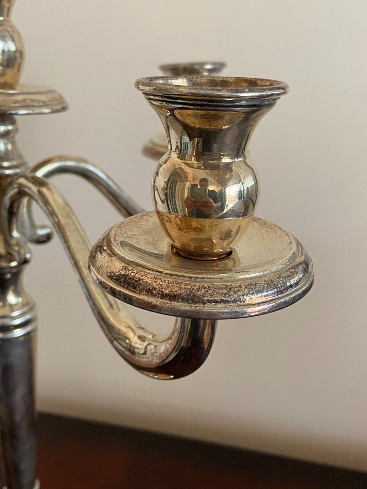 5 Flame Chandelier SILVER 800