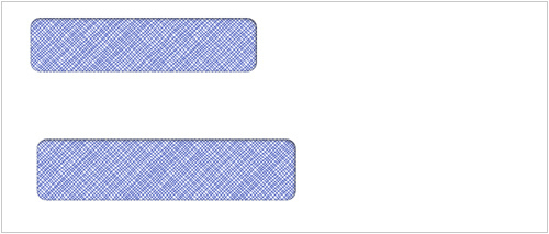 500 Double Window Envelope | Item #CE15