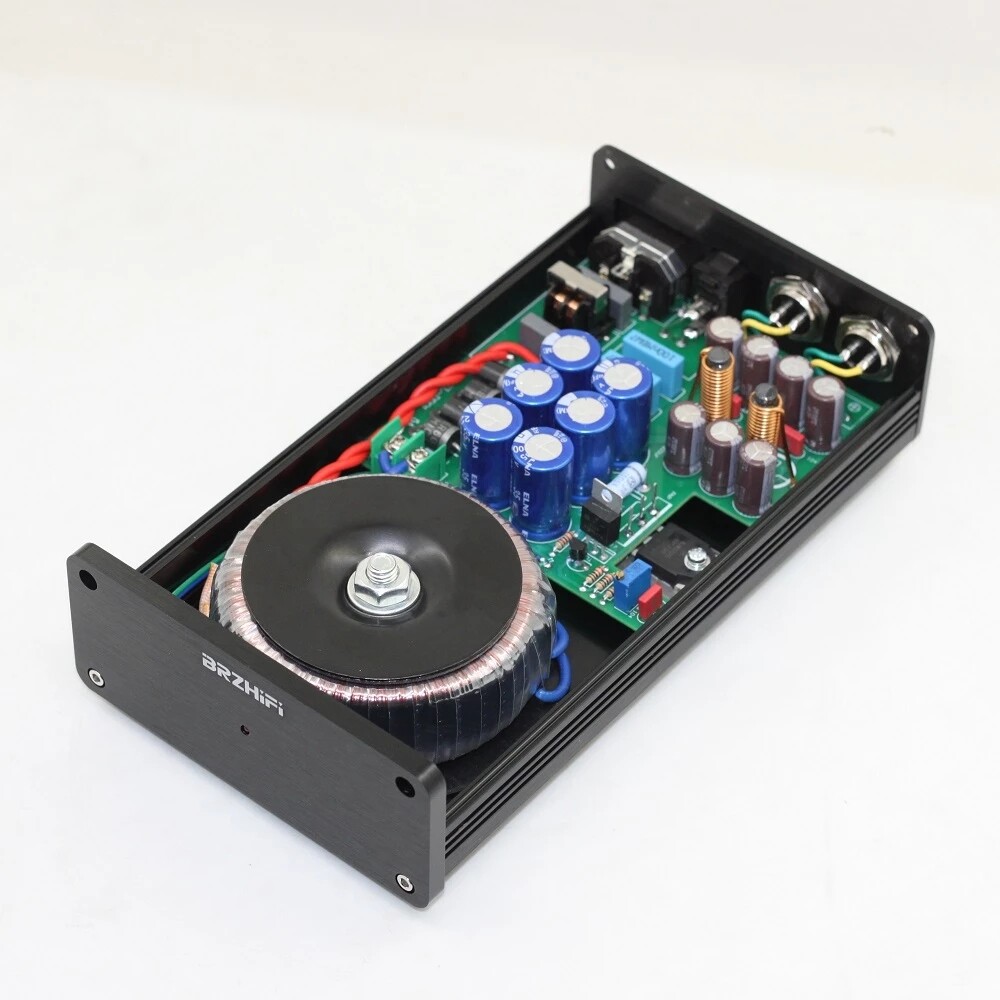 Linear Regulated Power Supply 50W Double Output A-core Toroidal Transformer PSU