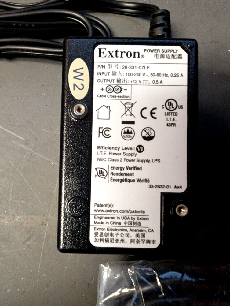 Extron MLC 104 IP Plus L, 60-818-32, Black, MediaLink Controller, Control Panel
