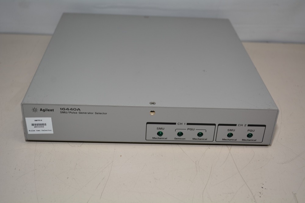 Agilent 16440A Semiconductor Analyzer SMU Pulse Generator Selector #W3833