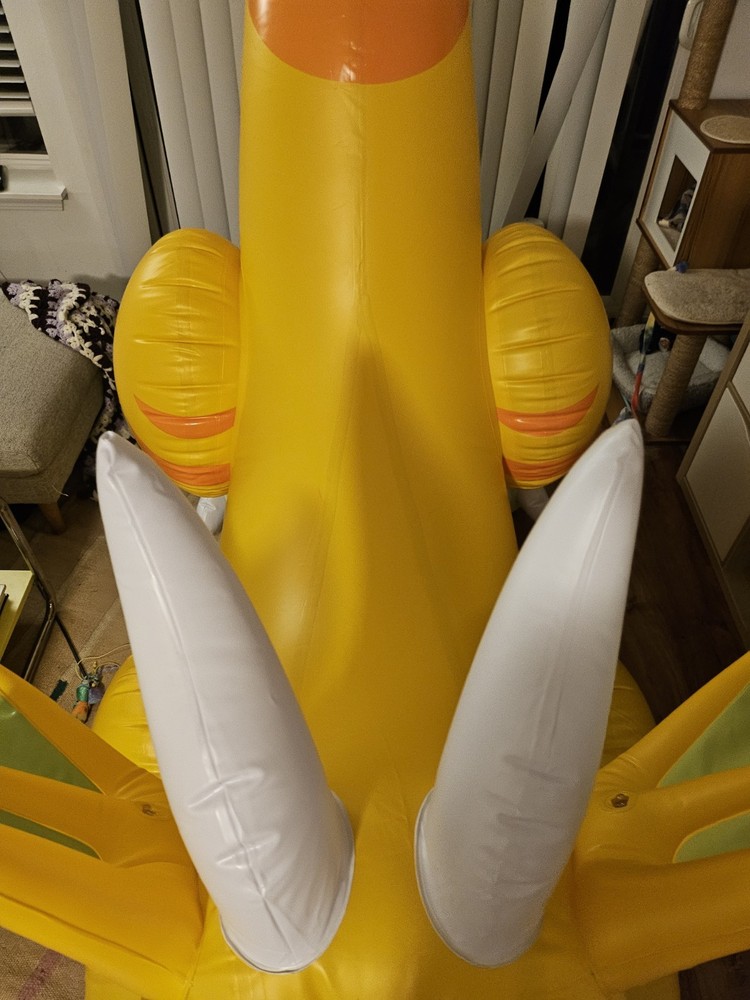 MythAnimalCreate Wingless Cheese Dragon Inflatable Toy