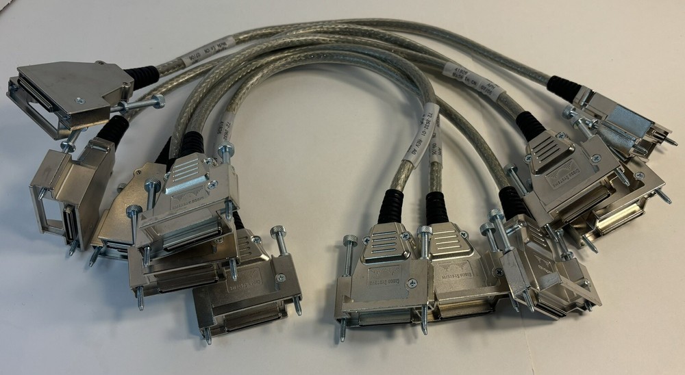 Lot of 6 Cisco 72-2632-01 Stackwise Stacking Cable 50cm CAB-STACK 50CM 41826