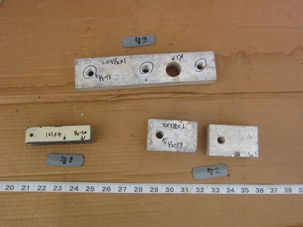 Bearing Mount Adjust Mount Plate, Used