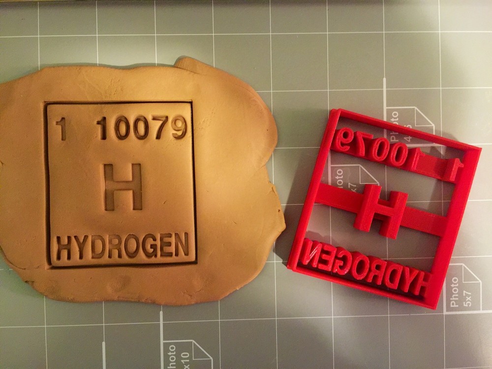 Period Table Cookie Cutter (Choose Your Element)