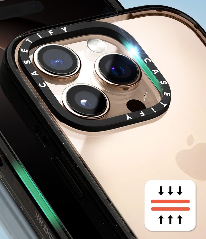 CASETiFY Impact Case for iPhone 16 Pro 8.2ft Drop Protection Wireless Charging