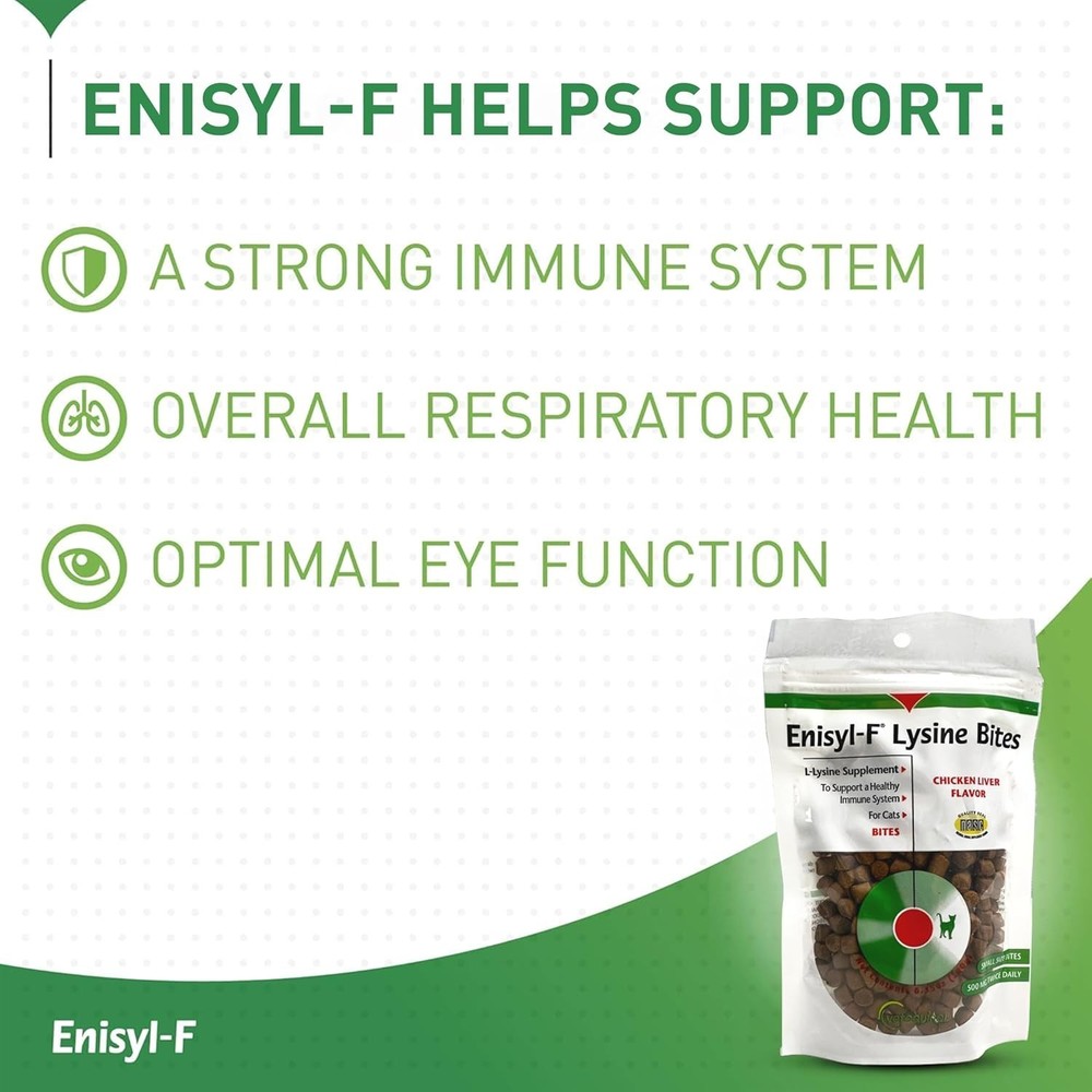 Cat L-Lysine Chews - Promotes Healthy Respiratory Function