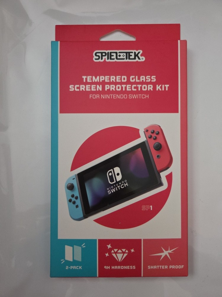 Nintendo Switch 2-Pack Spieltek Tempered Glass Screen Protector