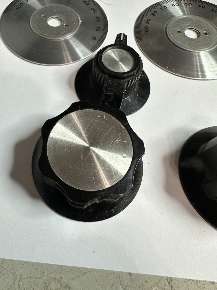 ALPHA Amplifier Knobs And Dials