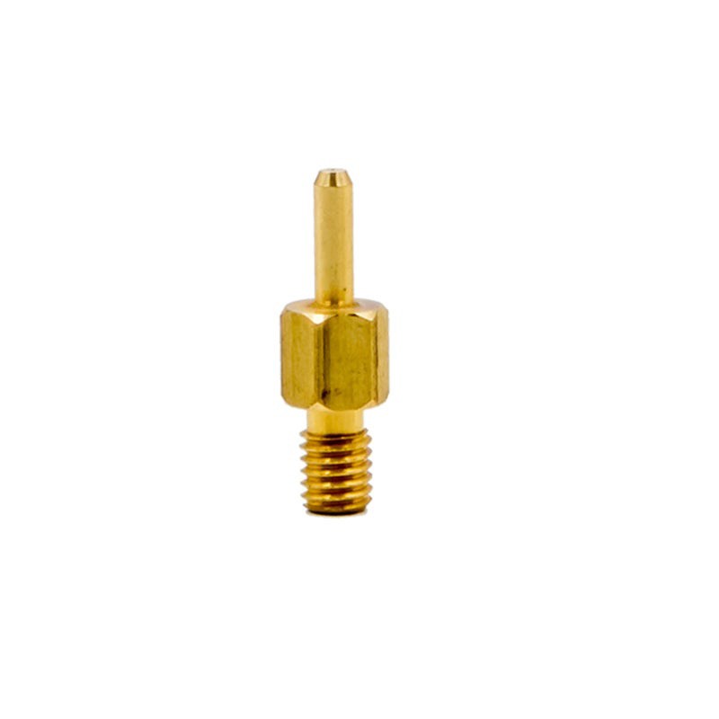 Muzzle-Loaders Ball Starter Adapter Tips - 6 Pack of Brass Jags