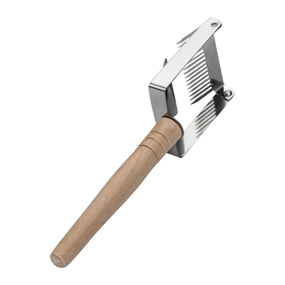 Honeycomb Cutter Scraper Equipment Wooden handle Uncapping Beekeeping Tools