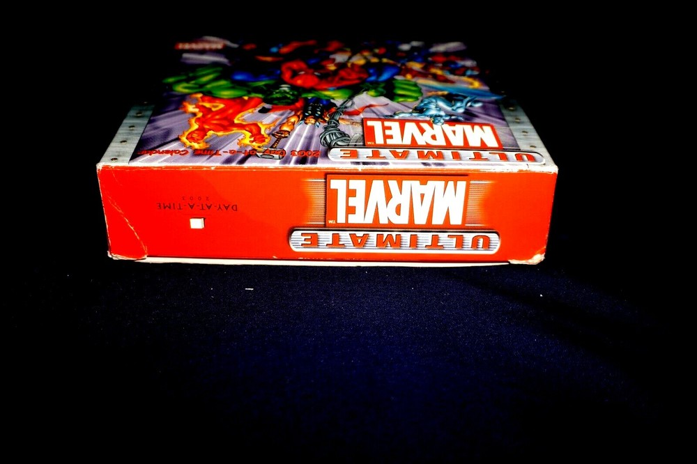 ULTIMATE MARVEL COMICS DAY AT A TIME 2003 CALENDAR WITH TRIVIA