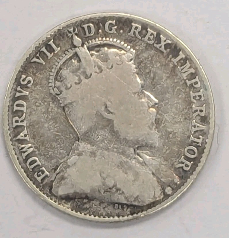 1904-Canada 10 Cent Coin-#T156