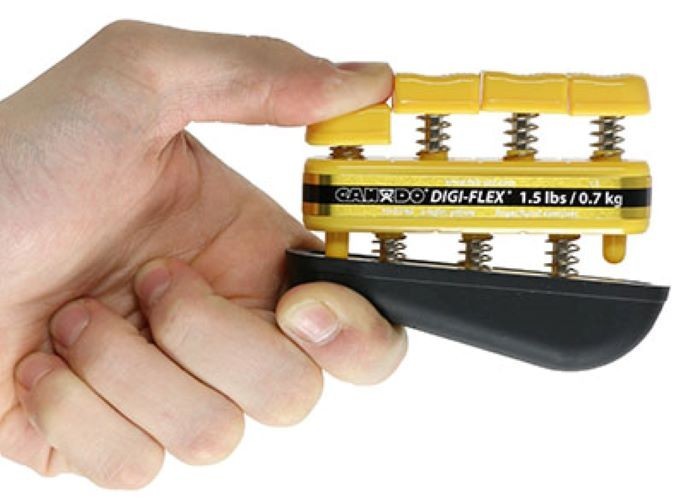 CanDo Digi-Flex Yellow X-Light Hand Exerciser ? Improves Finger Dexterity