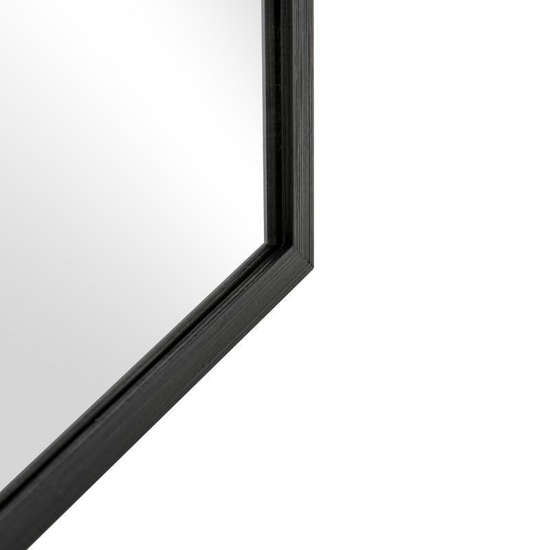 23X29 in Rectangular Wall Mirror Plastic Frame Versatile Hanging Home Decor New