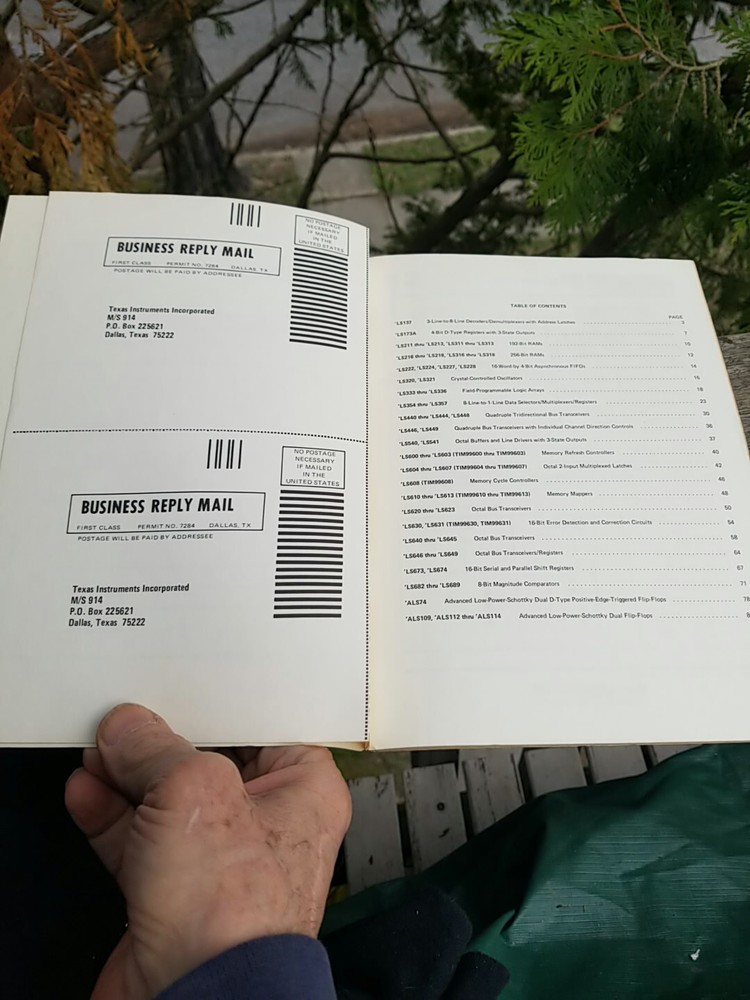 3 VINTAGE TEXAS INSTRUMENTS BOOKS MEMORY INTERFACE DATA LOW POWER SCHOTTKY