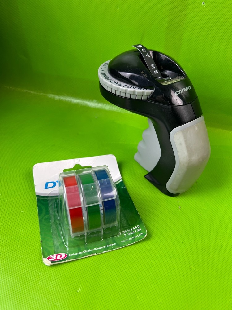 Dymo Organizer Xpress Handheld Embossing Label Maker with extra labels