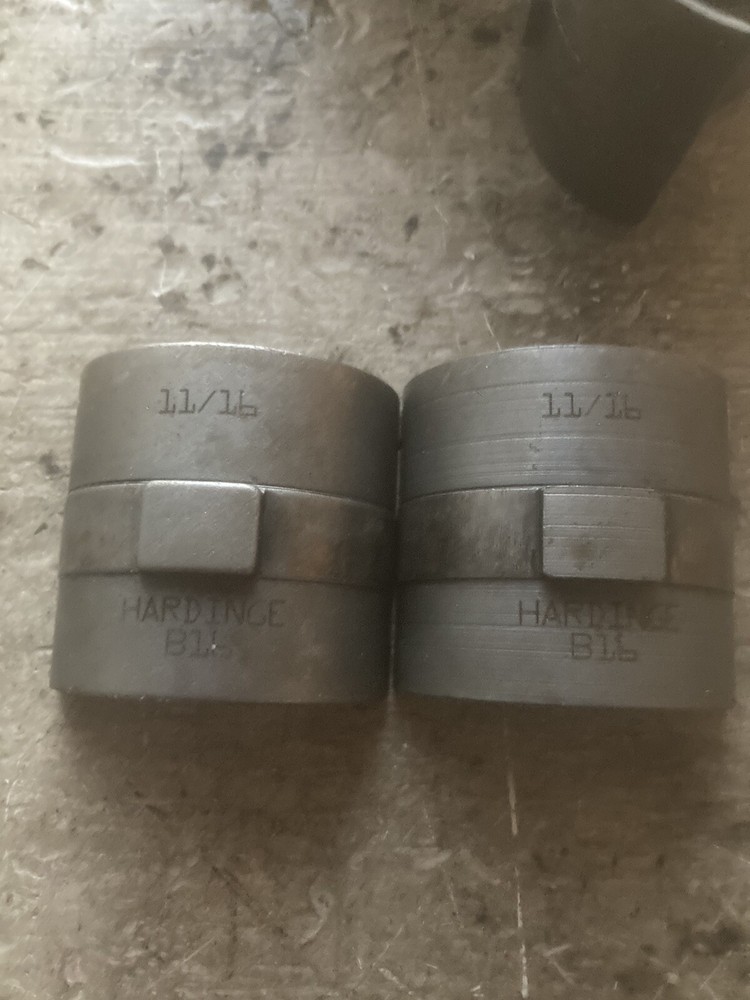 Hardinge B16 11/16” Collet Pad Hex Smooth.