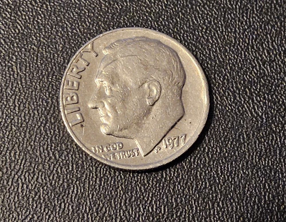 1977 Dime No Mint Mark