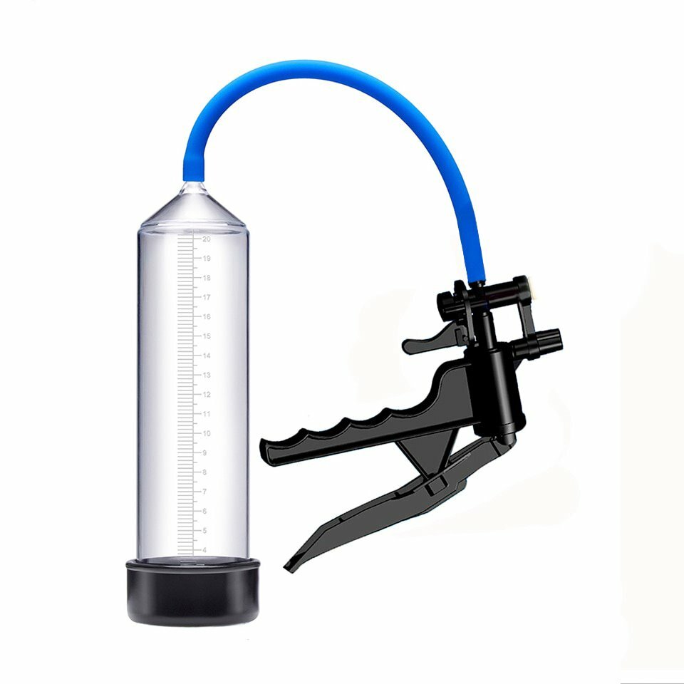 Male Vacuum Suction Trigger Penis Pump For Erectile Dysfunction Size Enlarger